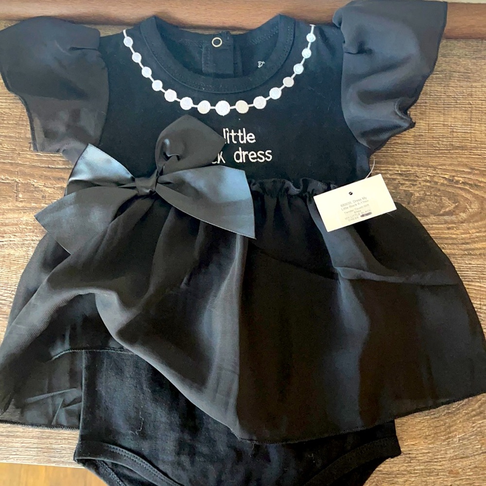6-12 month - Little Black Dress - NEW